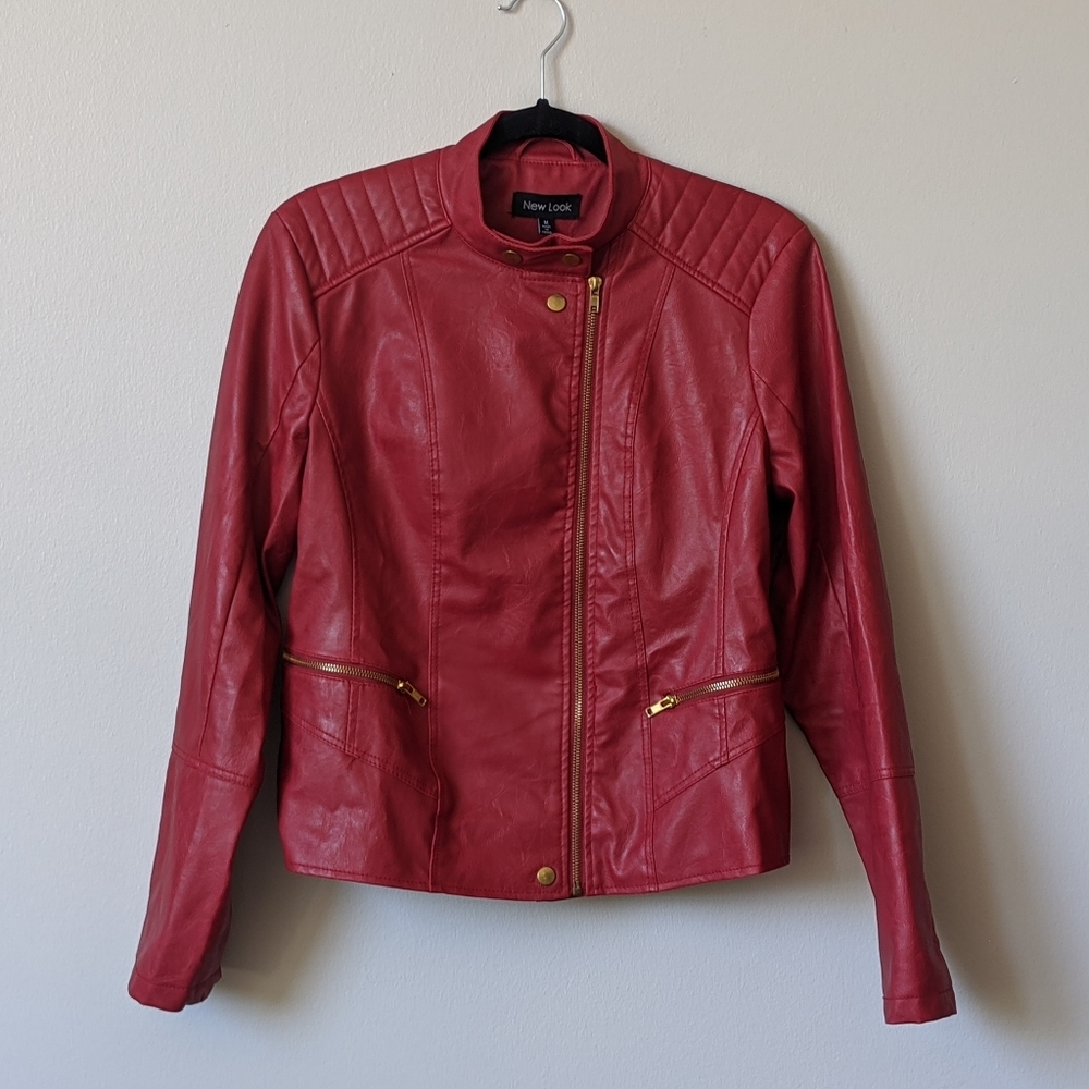 Red "Leather" Jacket
